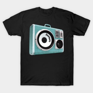 a radio with burzum sticker T-Shirt